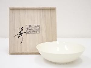 仁香造　菊紋鉢（共箱）